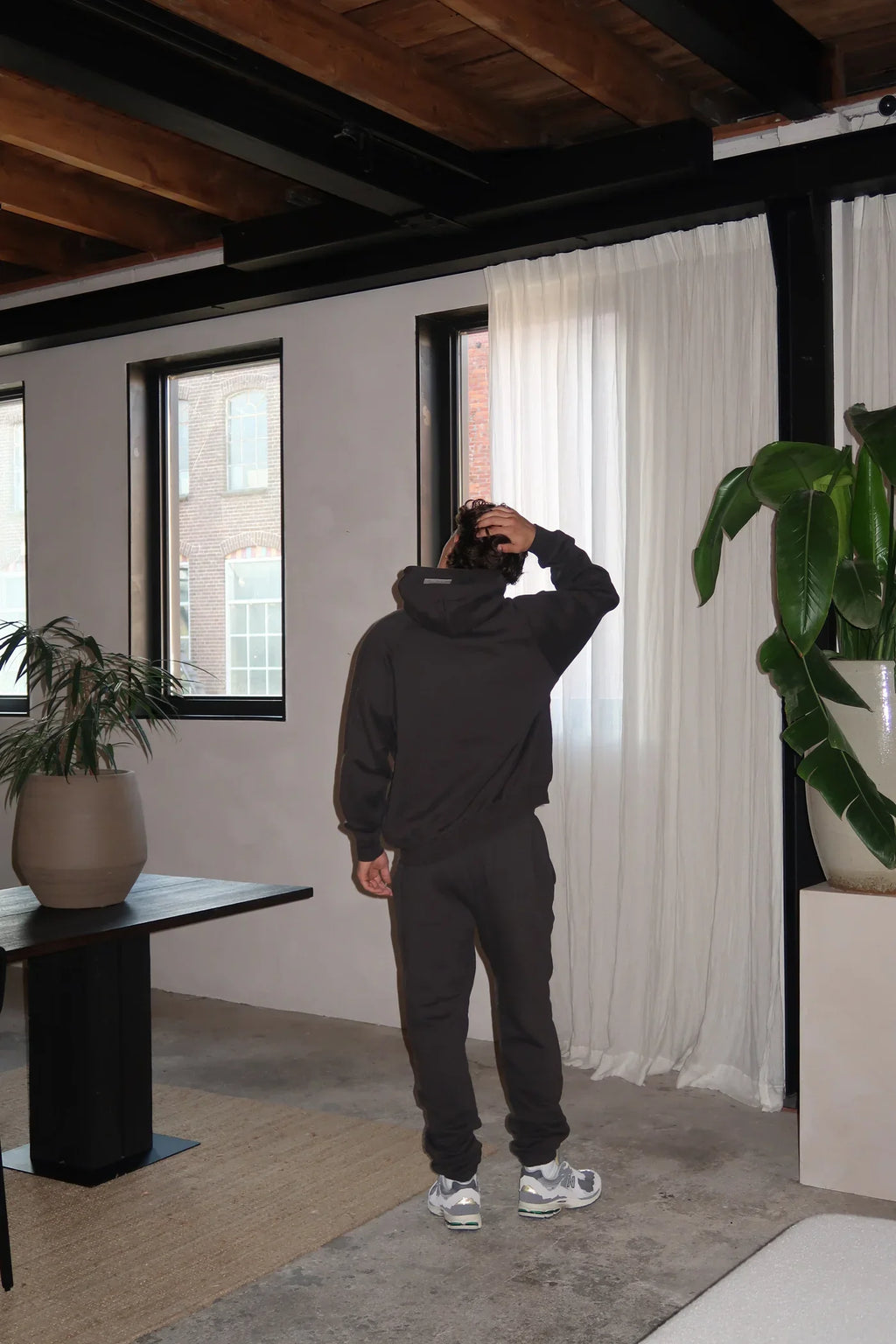 Fear of God Essentials 1977 Iron Black Full set