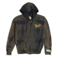 Gallery Dept Distressed Zipper Hoodie