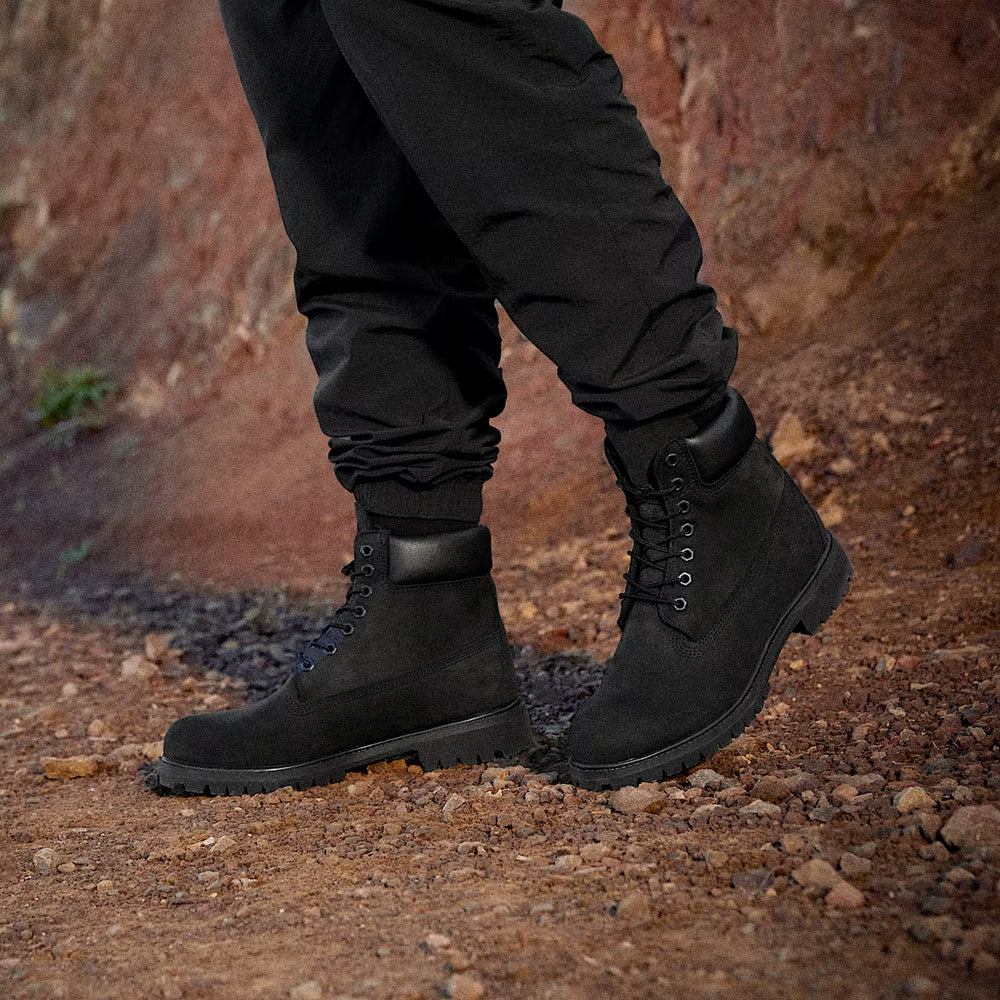 Timberland 6" Boot Black Nubuck Premium